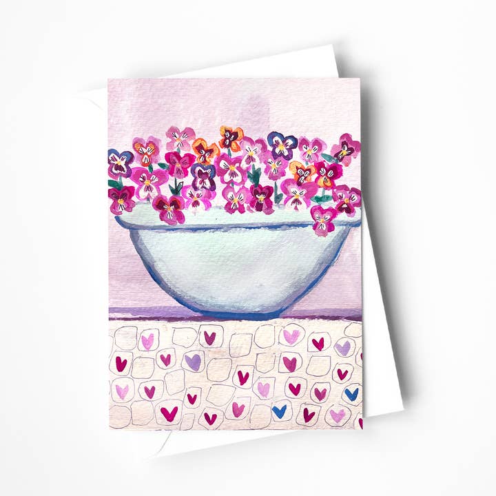 Viola Valentine for wholesale by Kaley Alie Art