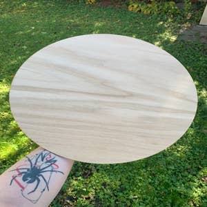 8 Inch Wood Rounds Laser Cut Plywood Circles Door Hanger Blanks, Wooden  Cake Stand Rounds, DIY Wood Blanks & Circles 1/4 
