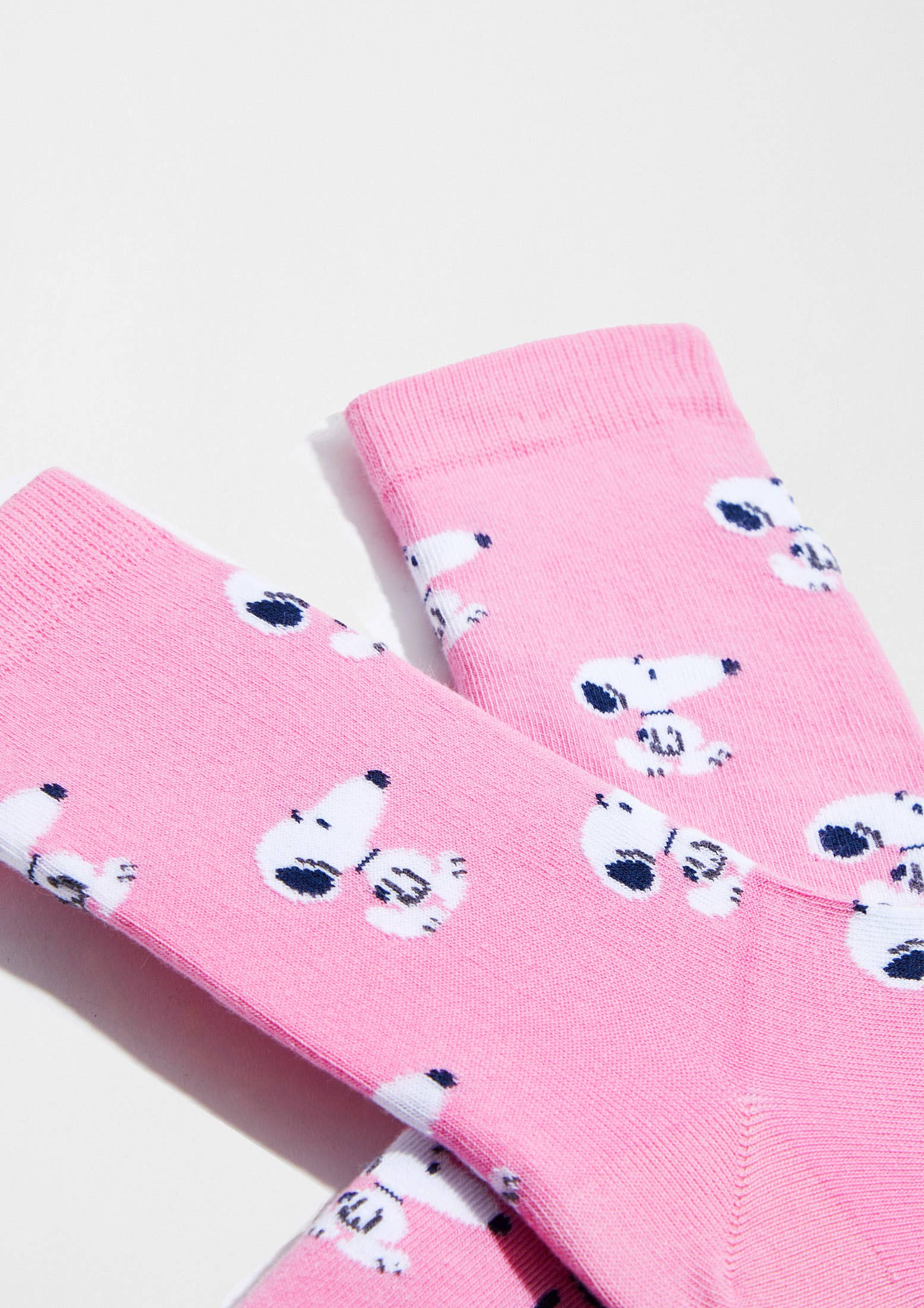 Rose BeSnoopy Pink - 100% Organic Cotton Socks for wholesale on Faire2