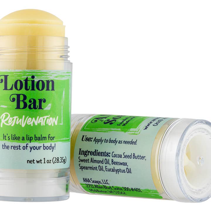 Rejuvenation Lotion Bar for wholesale by ANA Soaps