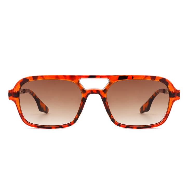 Cramilo Eyewear - Vente Lunettes de soleil – femme - Lunettes de soleil carrées style aviateur style aviateur rétro6