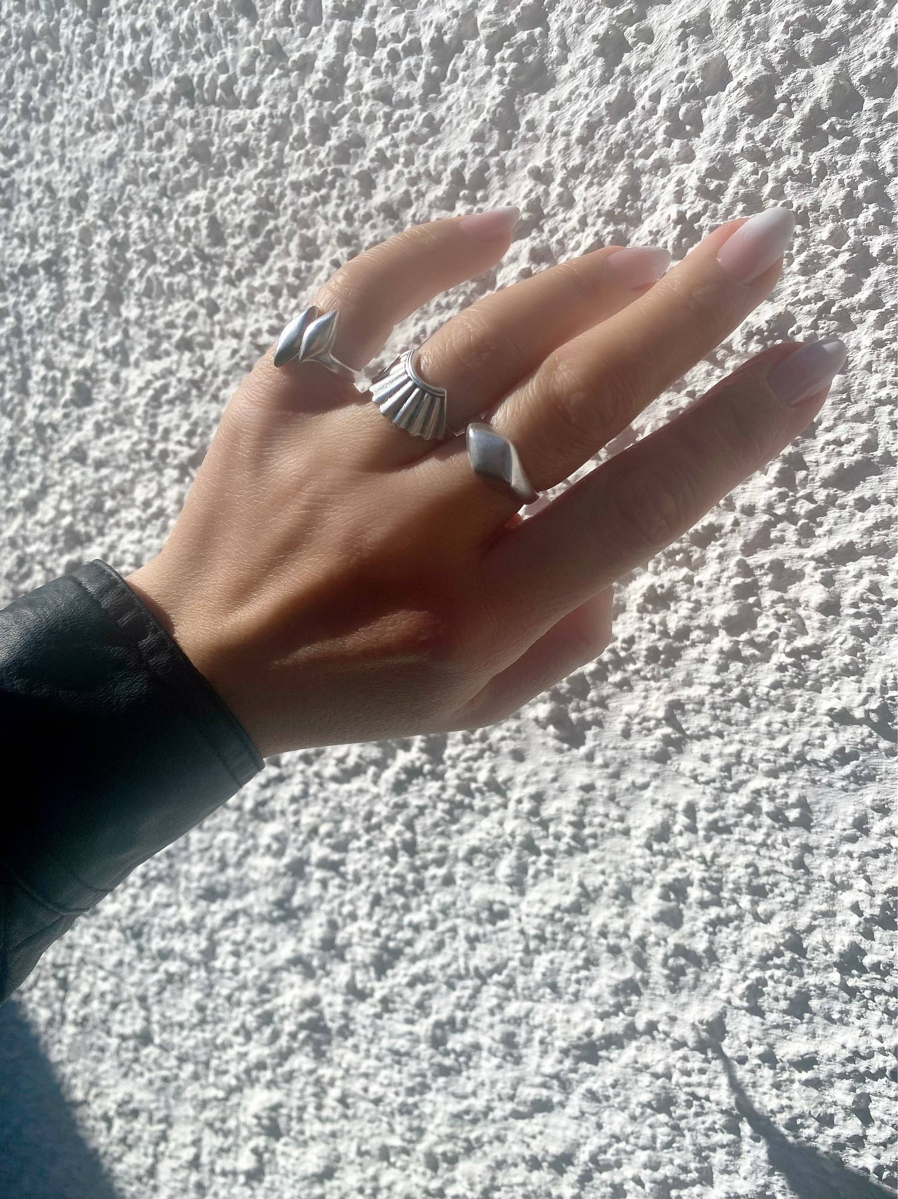 Christina Christi – Engroshandel Statementring – Boho Ringe Sølv, Brede Ringe4