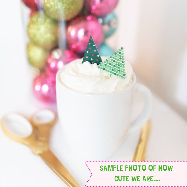 XO ACRYLICS | ACRYLIC STICKS - Wholesale Drink Stirrer - THE NUTCRACKER SUGAR COOKIE ACRYLIC STIR STICKS COMBO3