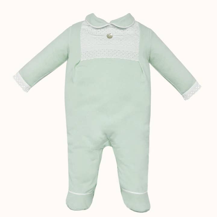 Babygrow en Muts Pretty 1 Groen voor wholesale door Pim-Pam-Pum