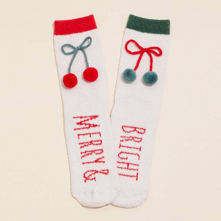 Assorted 4Pairs - Holly Jolly Christmas Gift Socks
for wholesale on Faire