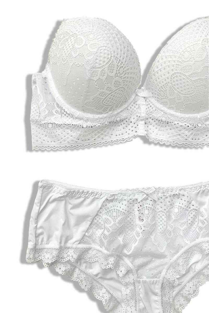 Belle Com'Elle - Wholesale Lingerie Set - Women's - Cup C Bra and Panty Set/AZ160134