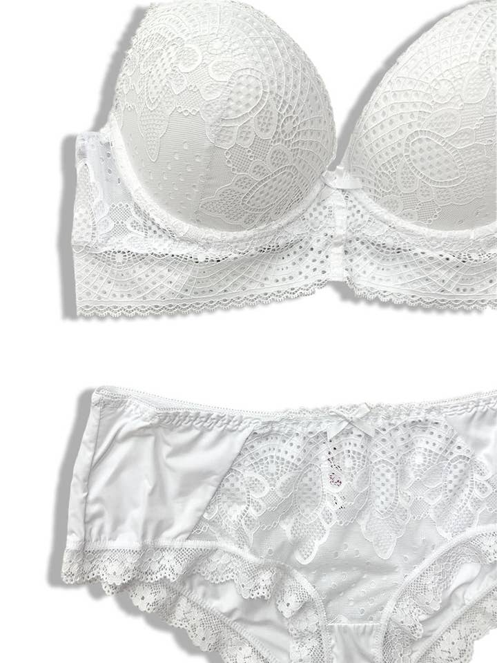 Belle Com'Elle - Wholesale Lingerie Set - Women's - Cup C Bra and Panty Set/AZ160134