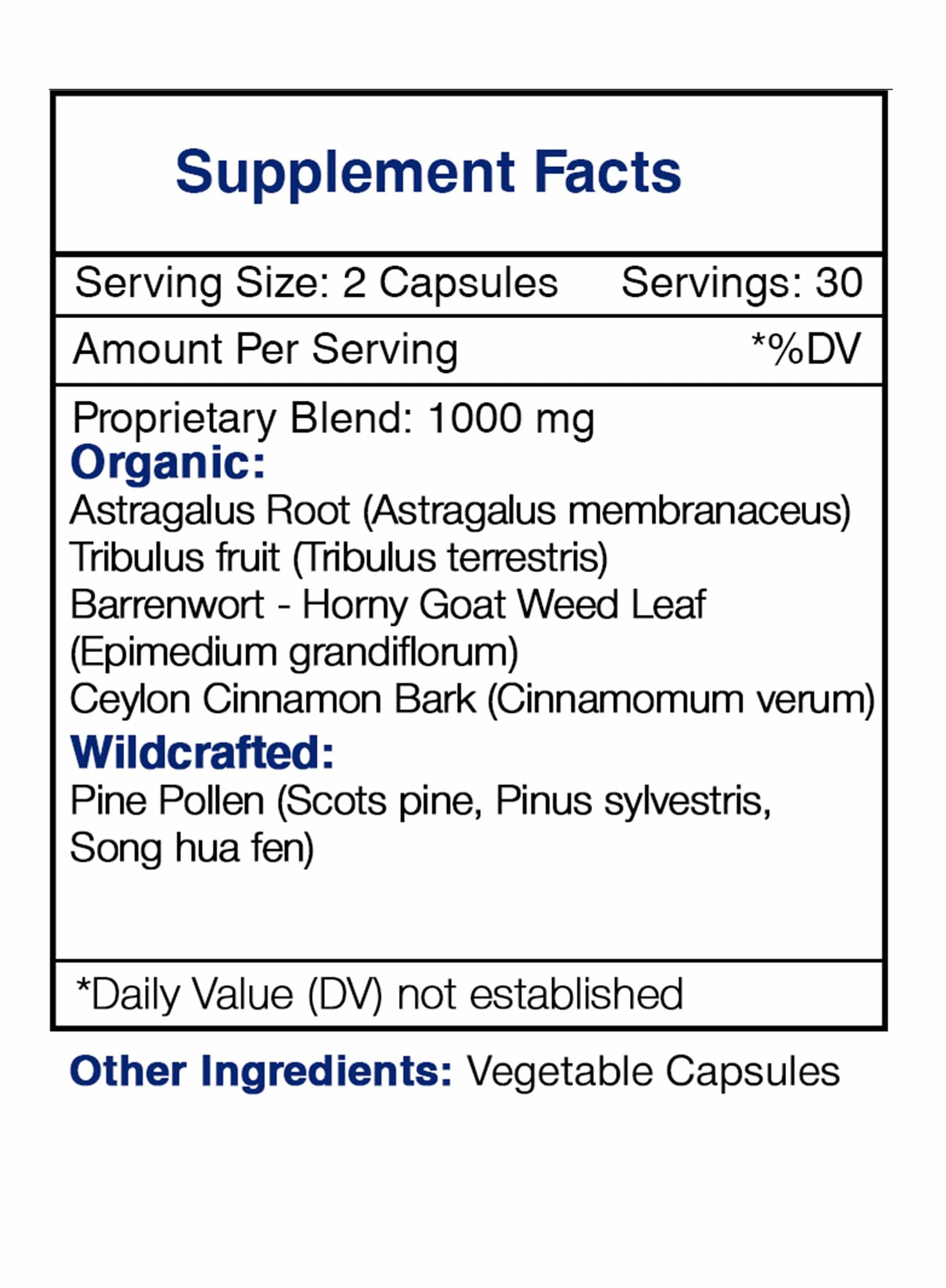 Secrets Of The Tribe - Wholesale Voedingssupplement/vitamine - Geheime capsules van testosteron. Hormoonondersteuning voor mannen8