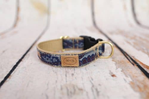 Finnegan’s Standard Goods - Wholesale Pet Collar - Dog - 1" GROOVY PAISLEY COLLAR
