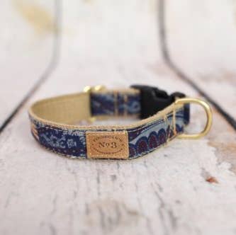 1" GROOVY PAISLEY COLLAR for wholesale by Finnegan’s Standard Goods