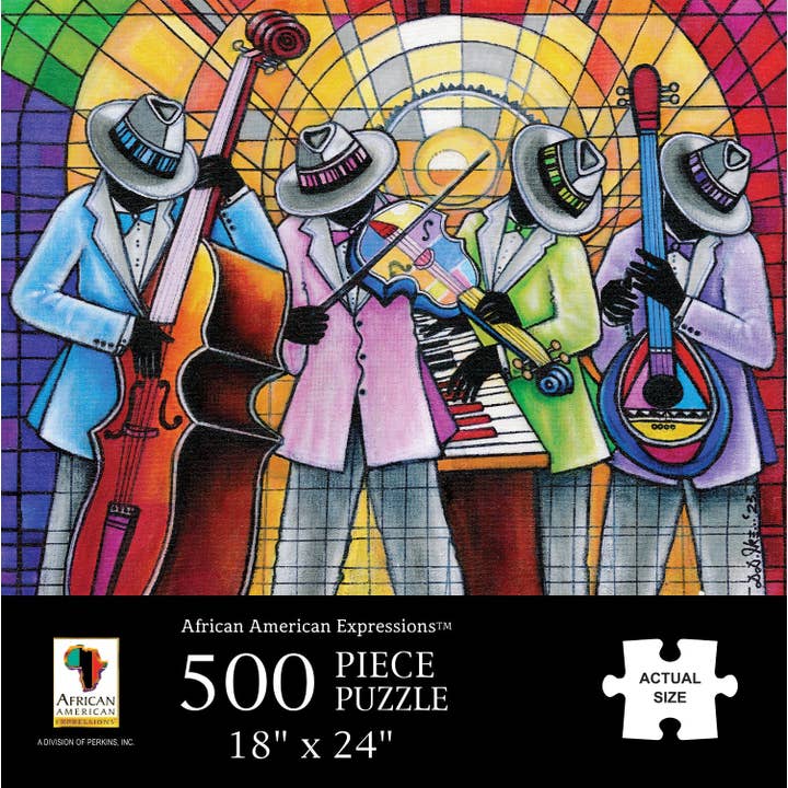 Jazz Band Puzzle for wholesale by African American Expressions