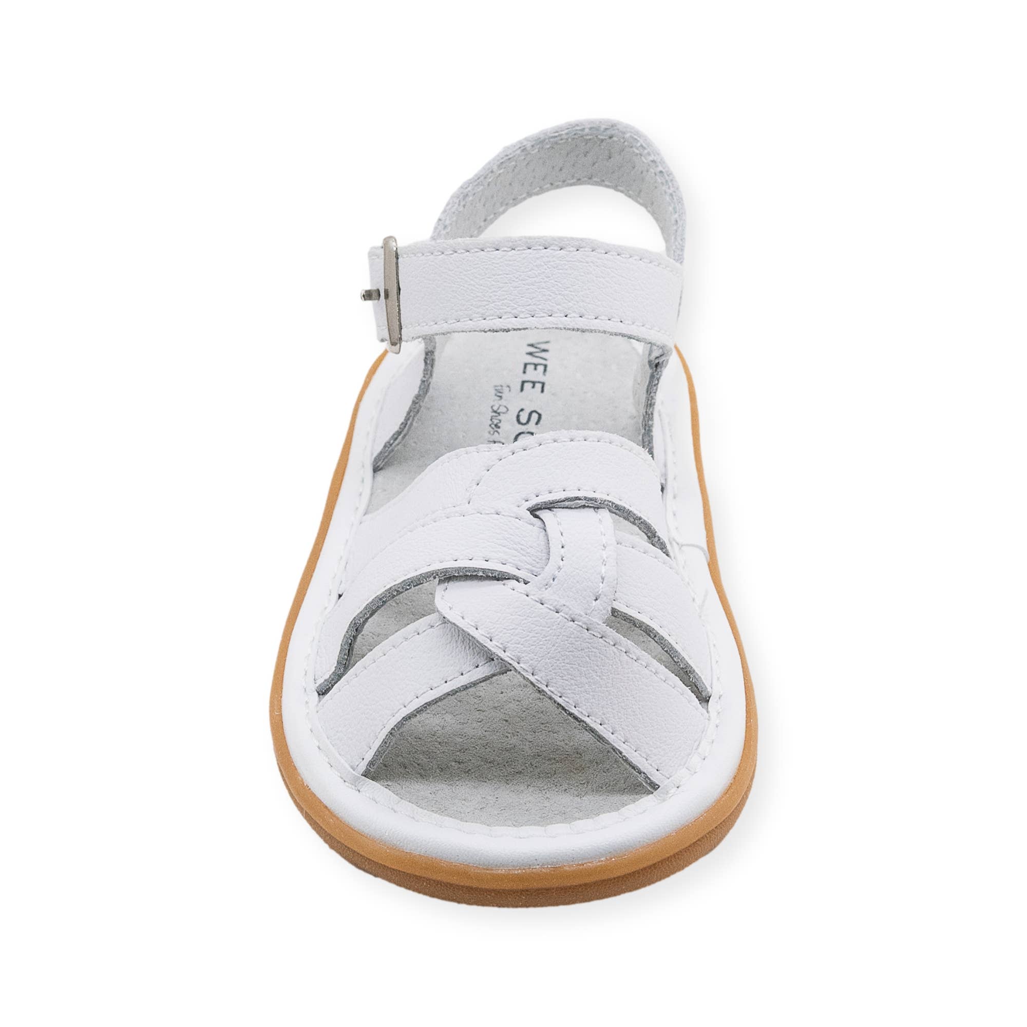 Wee Squeak Shoes - Wholesale Sandals - Kids - Emma White Sandal1