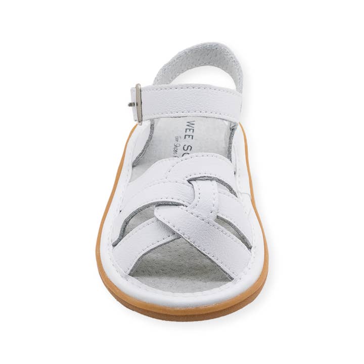 Wee Squeak Shoes - Wholesale Sandals - Kids - Emma White Sandal1