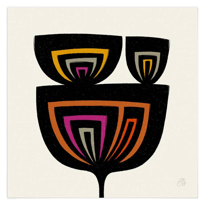 "Budding" Print AP200512 for wholesale by Abstract Pursuits