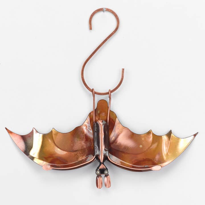 Haw Creek Forge, LLC - Wholesale Outdoor Ornament/Decor - Copper Bat Open Winged