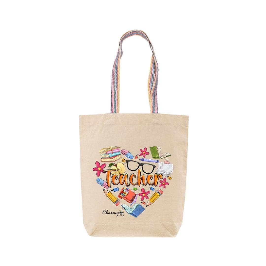 Charmy Gift Store - Wholesale Tote Bag - Women's - Teacher Tote Bag0