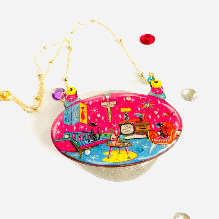Rosie Rose Parker - Wholesale Pendant/Charm Necklace - Statement pendant necklace retro necklace statement necklace