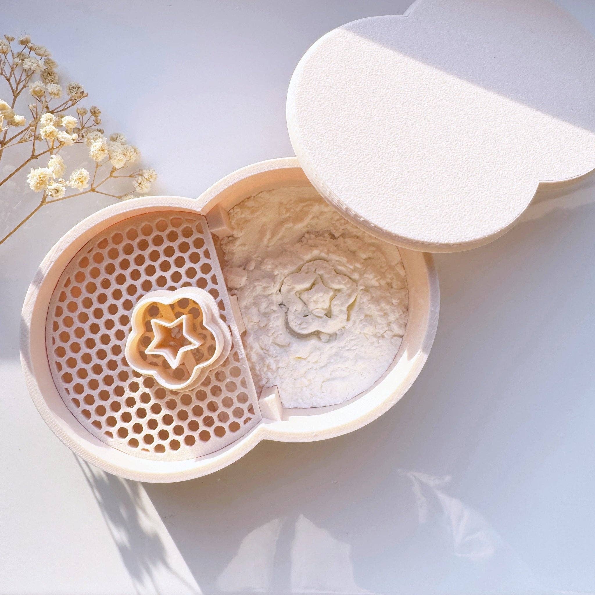 S.I. Originals - Wholesale Craft Tool - Maizena Powder Box for Polymer Clay – Essential Tool for Clean Prints7