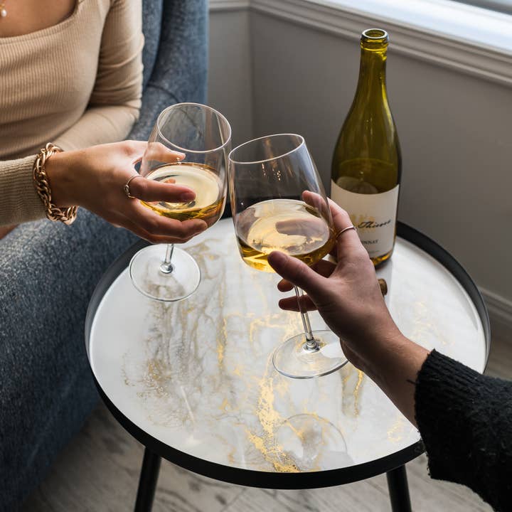 Lynn & Liana Designs - Wholesale Side Table - Resin Accented Side Table - No Tariffs!19