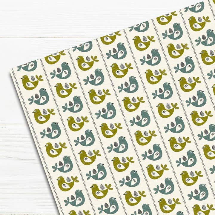 Burdy gift wrap 3 for wholesale by Pennychoo