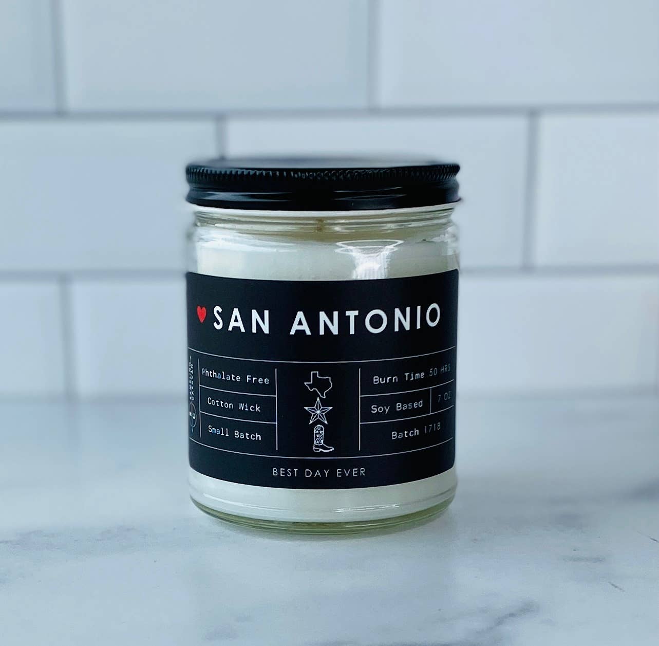 Rambling Caravan - Wholesale Pot/gevulde kaars - San Antonio, TX kaars0