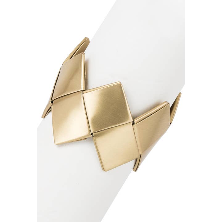 SAACHI - Wholesale Cuff Bracelet - Hera Geometric Cuff Bracelet1