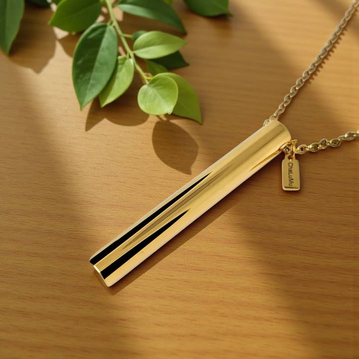 ChaLuMu Classic Gold Breathing Necklace for wholesale by ChaLuMu