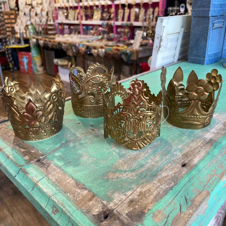 Tin Crowns for wholesale by Love and Honor Jesus LLC