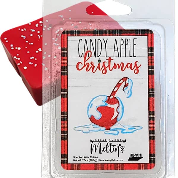 Candy Apple Christmas Wax Melt for wholesale by Great Smoky Meltin’s, LLC