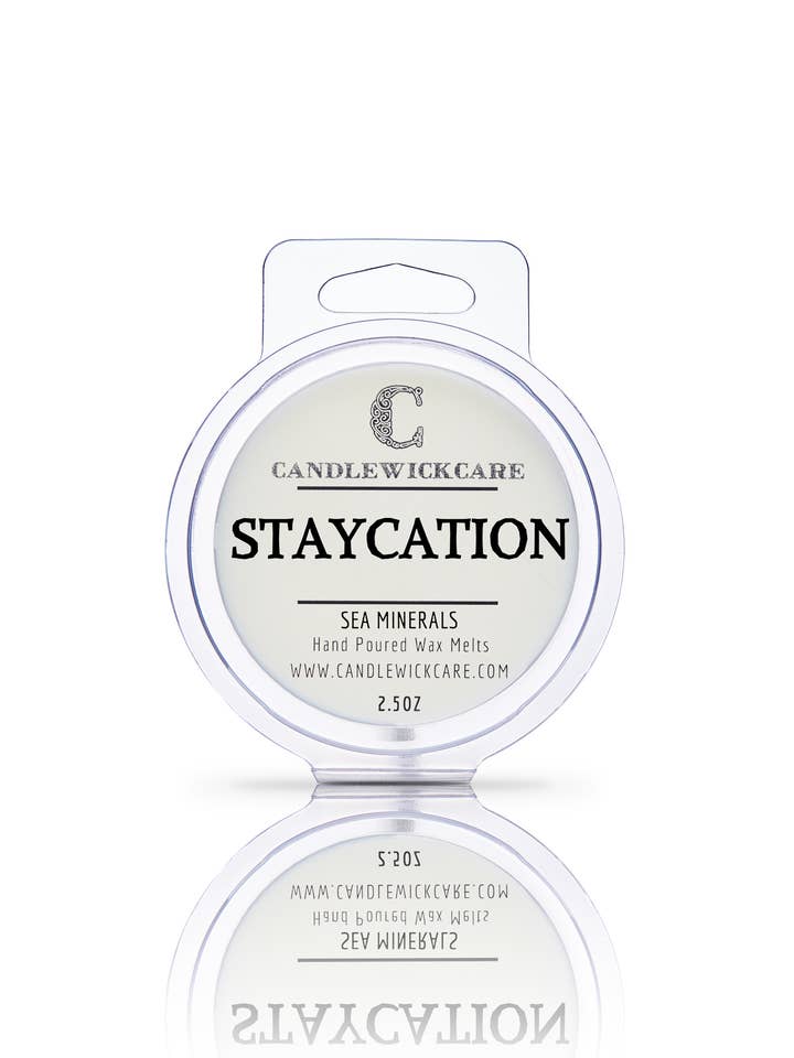 CandleWickCare Staycation Scented Wax Melts (6 Cubes) for wholesale by CANDLEWICKCARE
