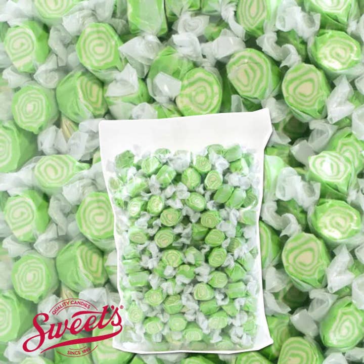 I Got Your Candy - Wholesale Taffy - Sweet's Salt Water Taffy Key Lime Bag 3lb - 1ct