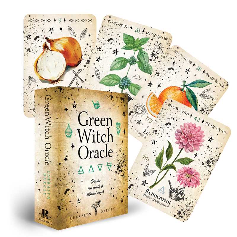 Simon & Schuster - Wholesale Tarot Cards - Green Witch Oracle Cards by Cheralyn Darcey0