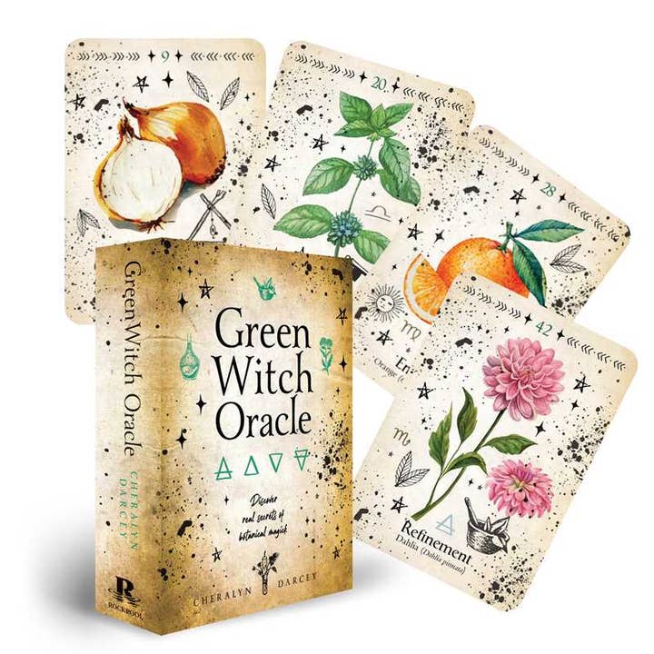 Simon & Schuster - Wholesale Tarot Cards - Green Witch Oracle Cards by Cheralyn Darcey