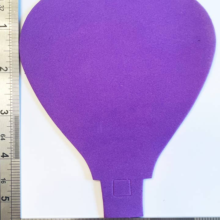 Creative Shapes Etc. - Wholesale Cutouts - Large Assorted Color Creative Foam Cut-Outs Hot Air Balloon