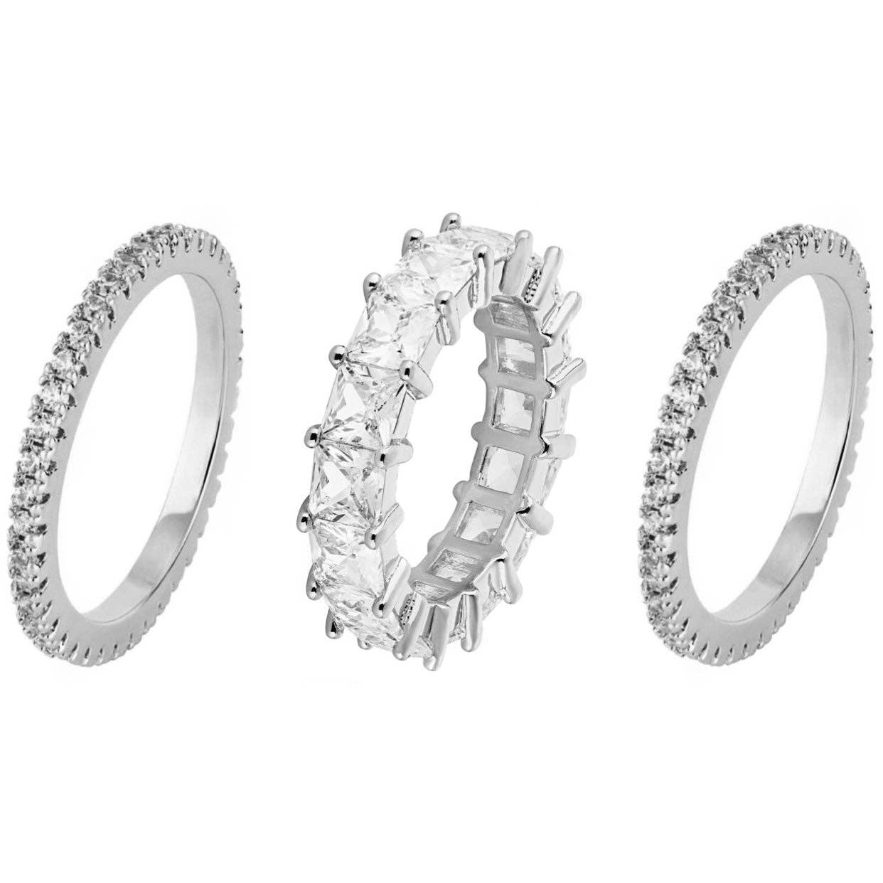 BLAIR - Wholesale Jewelry Set - Paulina Mary x Blair - Blanc Set (Silver)0