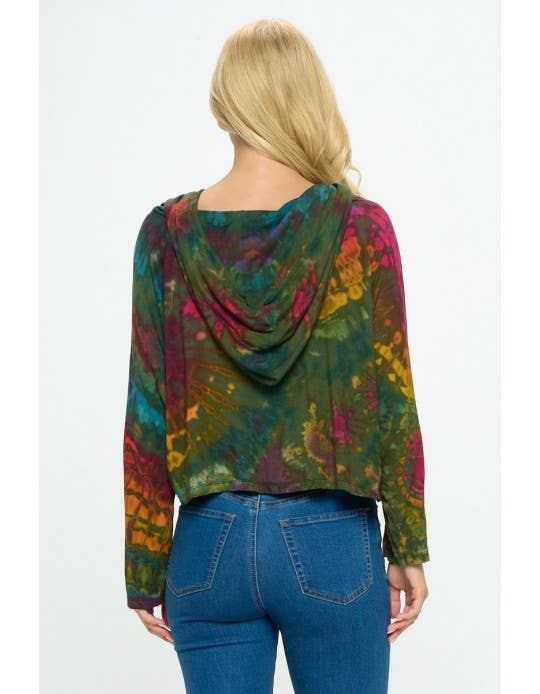 Kathmandu Imports - Vendita all'ingrosso Felpa con cappuccio - Donna - Felpa con cappuccio a maniche lunghe (TH-1696)1