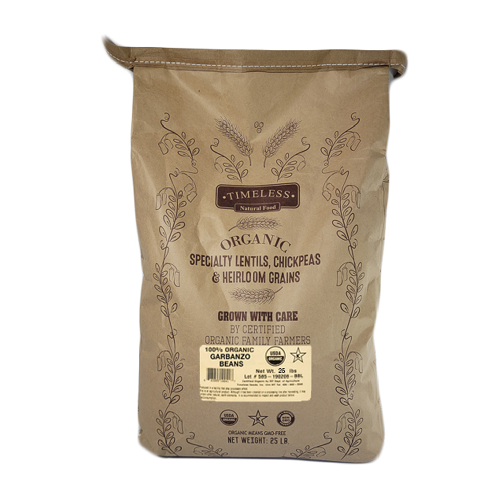 Timeless - Wholesale Beans - Organic Garbanzo Beans1