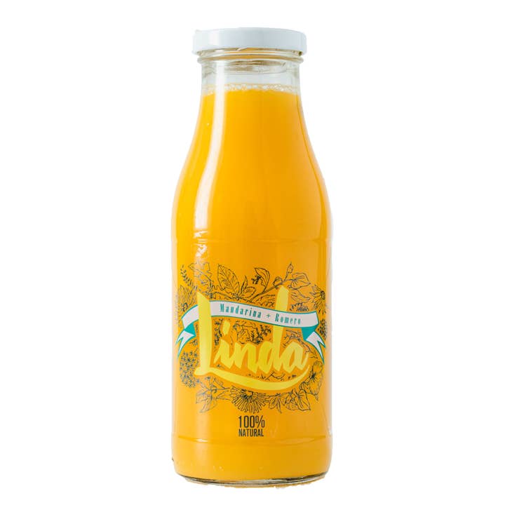 Gourmandise - Venta al por mayor Zumos de fruta - Linda - Mandarina + Romero 100% natural - 50 cl.