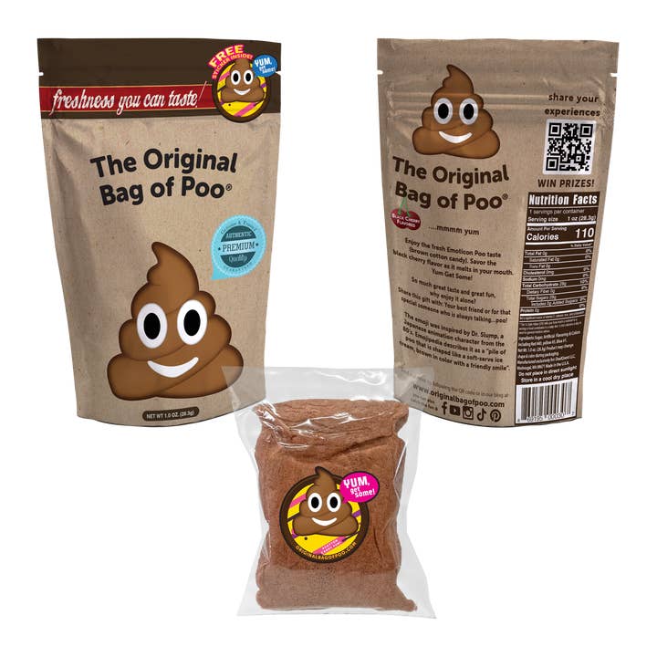 The Original Bag of Poo® (Emoji Cotton Candy Poo) and other Purchase Wholesale world famous original. Free Returns & Net 60 Terms on Faire trending on Faire.