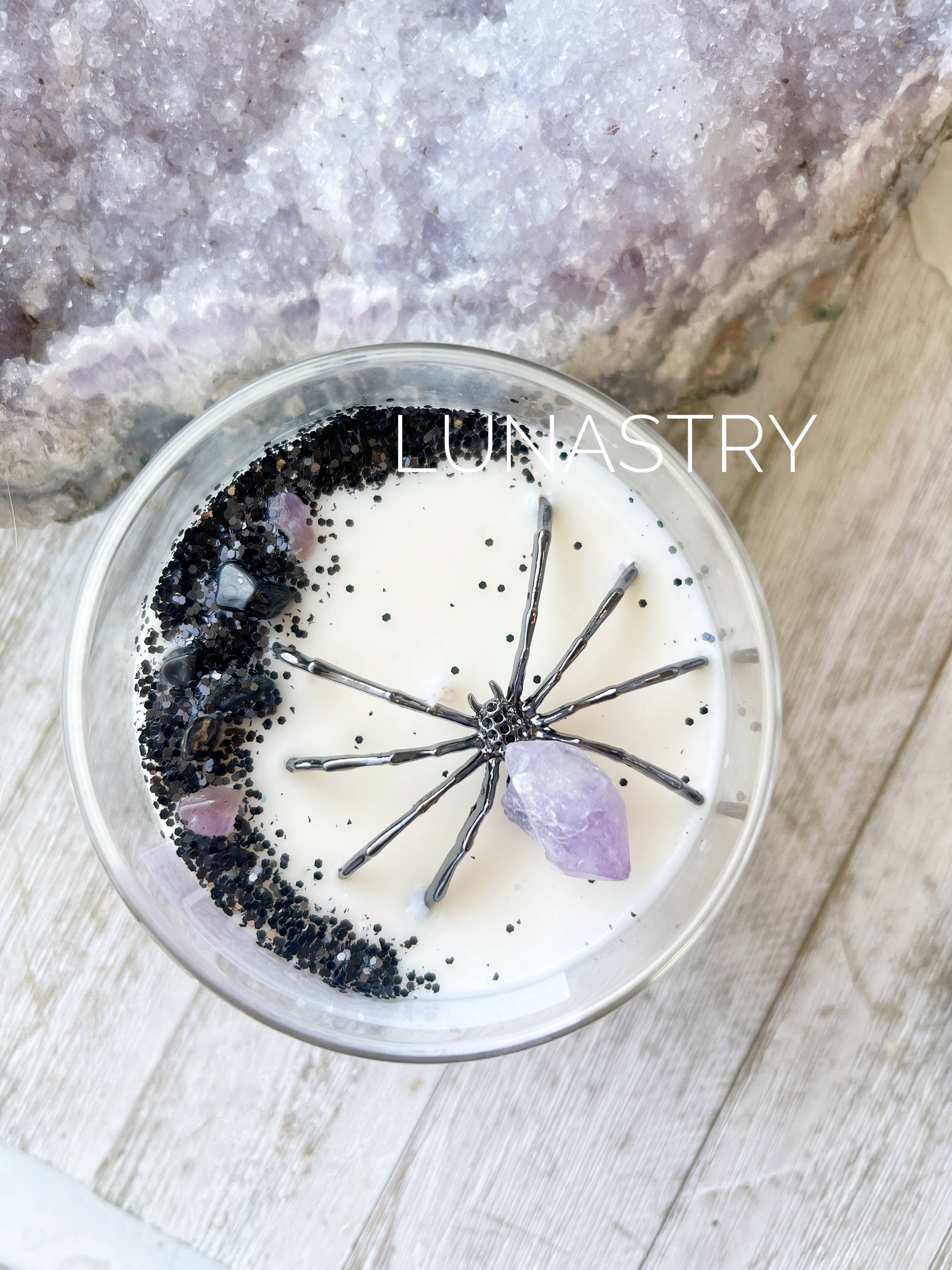 Lunastry - Wholesale Novelty Candle - Black Widow Witchy Spider Candle0