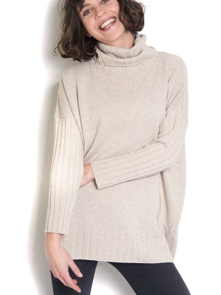 BLAUMAX - Wholesale Tunic Sweater - Women's - Nantucked1