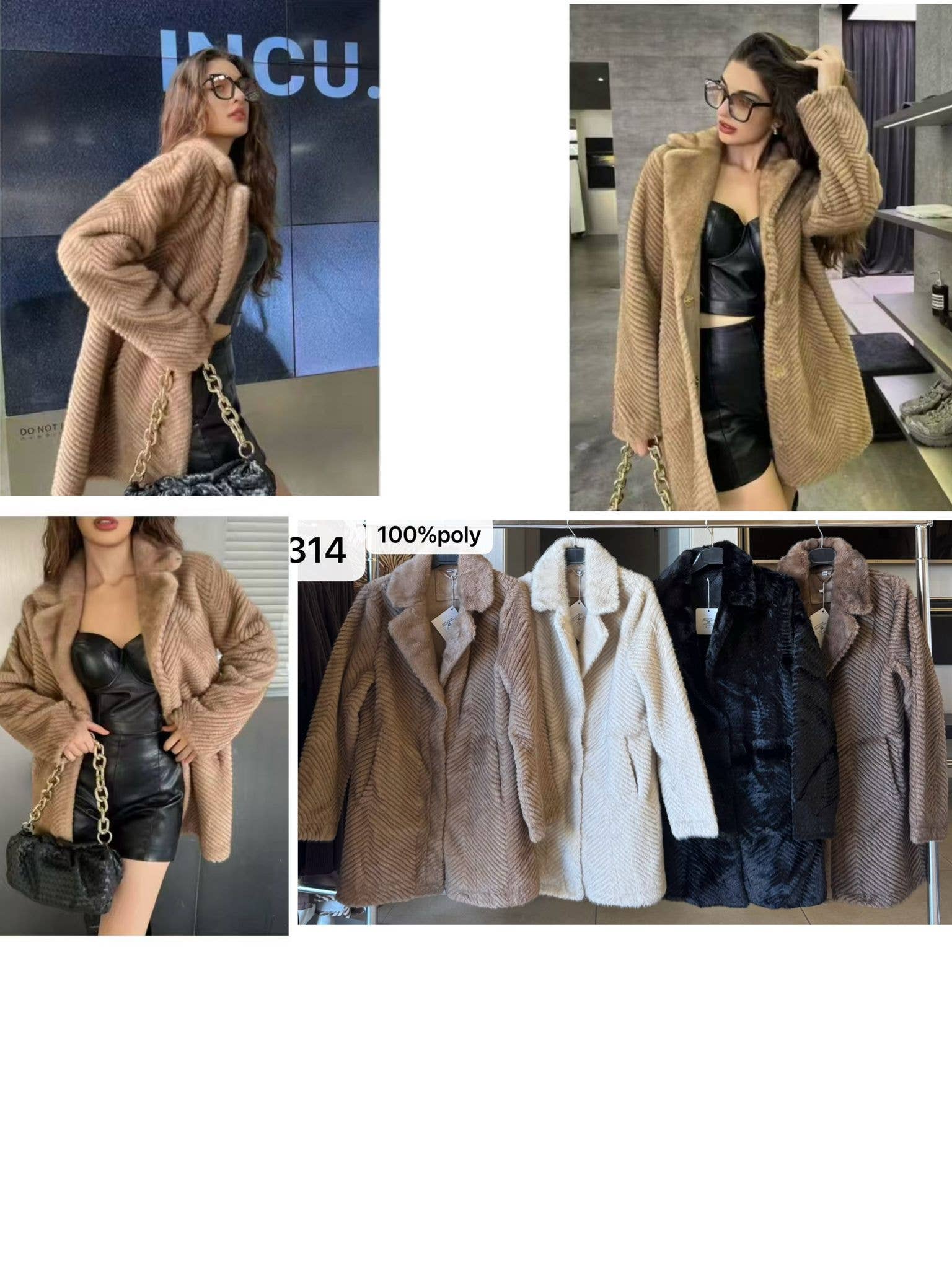 Cielo fashion - Wholesale Fur/Faux Fur Coat - Women's - COAT