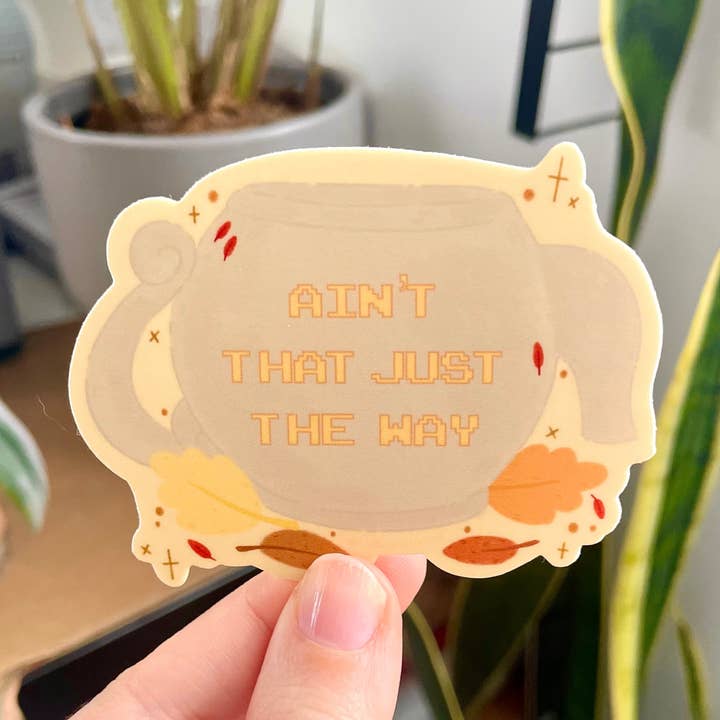 Aint That Just The Way - Over the Garden Wall Sticker for wholesale by WallflourStudios