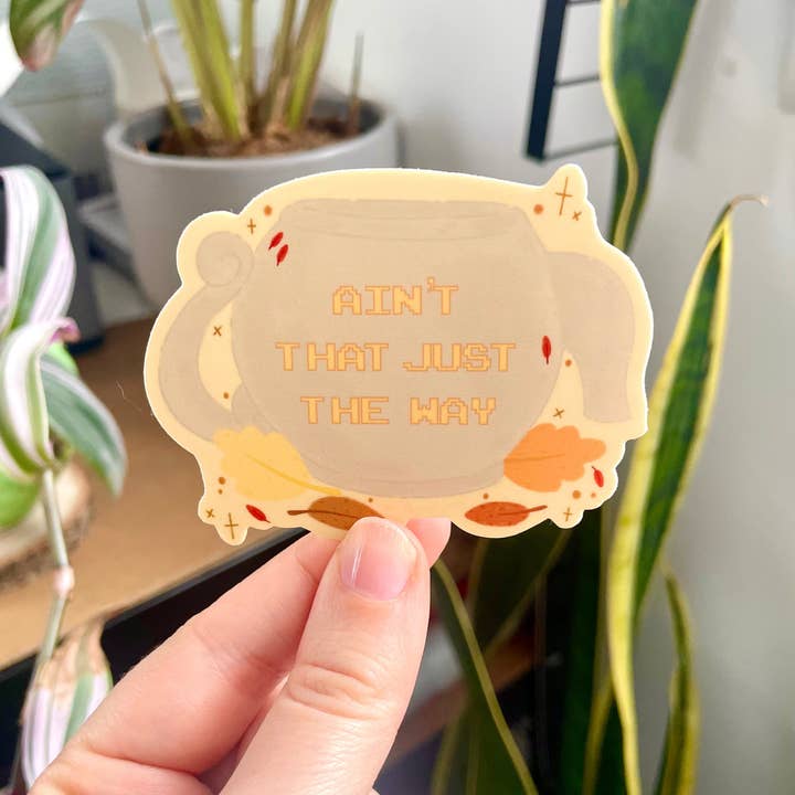 Aint That Just The Way - Over the Garden Wall Sticker for wholesale by WallflourStudios