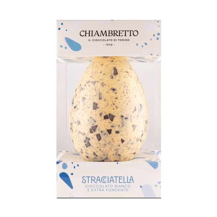 Ovo de Páscoa Stracciatella por atacado de CIOCCOLATO CHIAMBRETTO 1910 - IL CIOCCOLATO DI TORINO