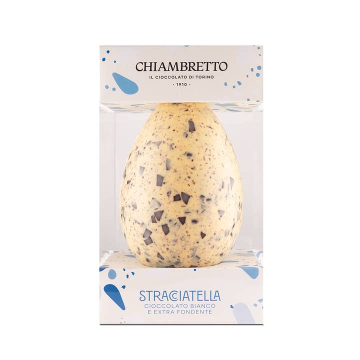 CIOCCOLATO CHIAMBRETTO 1910 - IL CIOCCOLATO DI TORINO - Venta al por mayor Dulces con chocolate - Huevo de Pascua Stracciatella