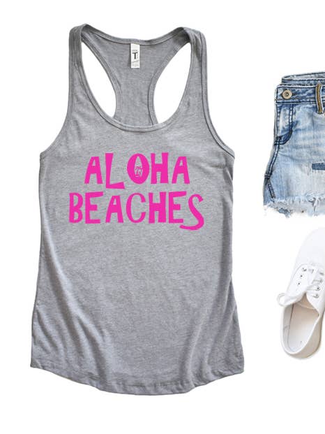 Tank Plages d'Aloha pour la vente par Wildberry Waves