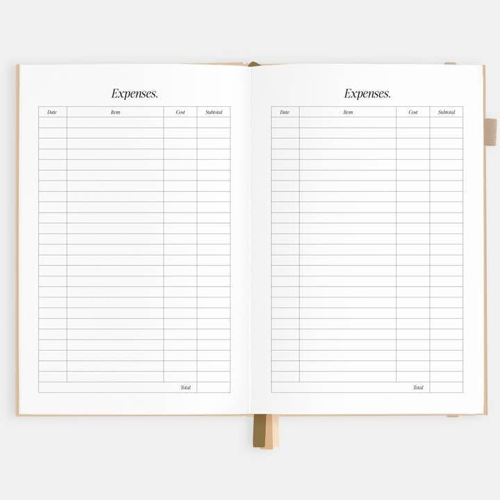 Fox & Fallow - Wholesale Planner - 2026 Taupe A5 Horizontal Planner27