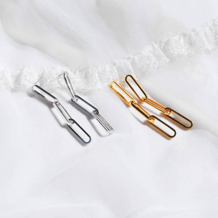 BOUCLES D'OREILLES IRRÉGULIÈRES pour la vente par ILoveBlossom