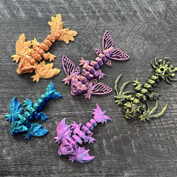 5 Wyvern Variety Pack - 3D Printed Wyvern Dragons for wholesale by LNZ Custom Design